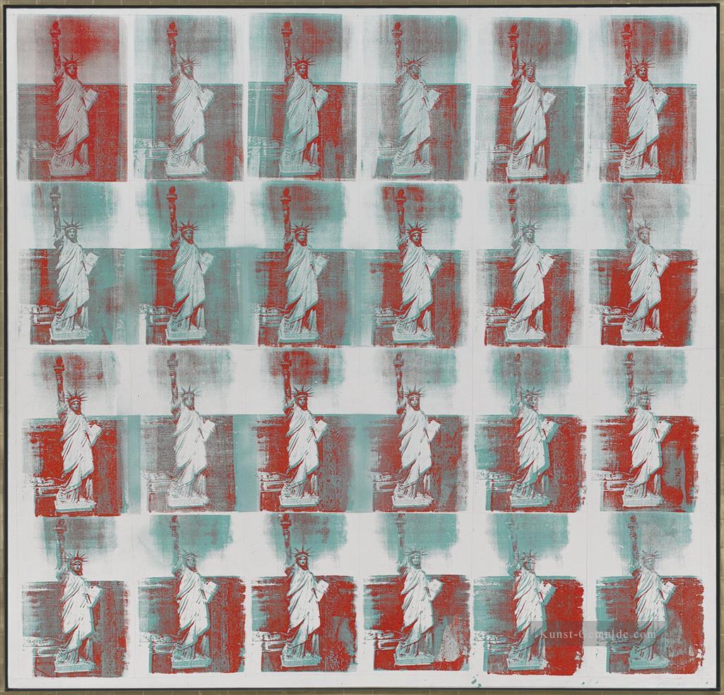 Freiheitsstatue Andy Warhol Ölgemälde